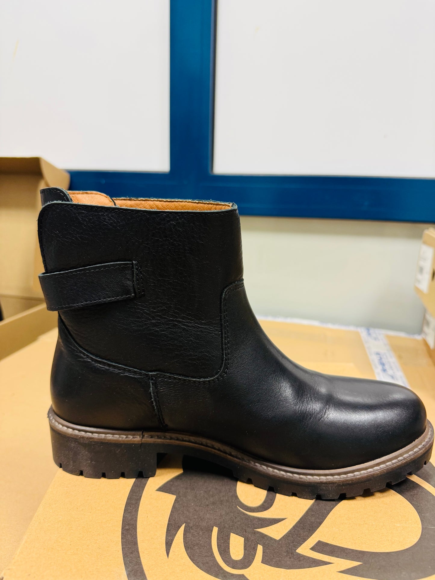 Travelin Vadfoss Wollgefütterte Damen Stiefeletten Schwarz ( Letzte Stück )