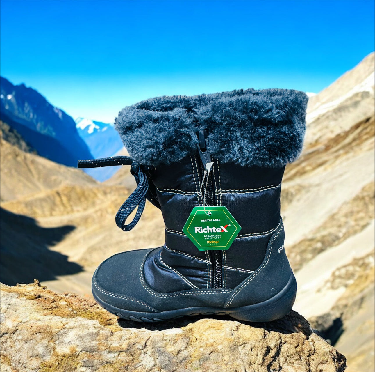 Richter Kinder  Lofoten Winter Boots in Blau Herstellernummer: 159-196-035. ( Letzte Stück )