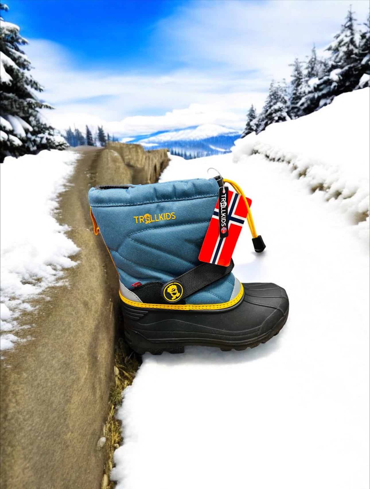 TROLLKIDS  Telemark Winter Boots PRO für Kinder Herstellernummer : 677-196-038 ( Letzte Stück)