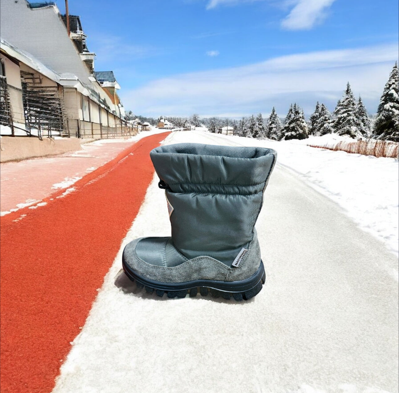 Naturino VARNA Kinder Lederstiefel in Anthrazit Herstellernummer : 3001268-01-0B0/27 ( Letzet Stück )