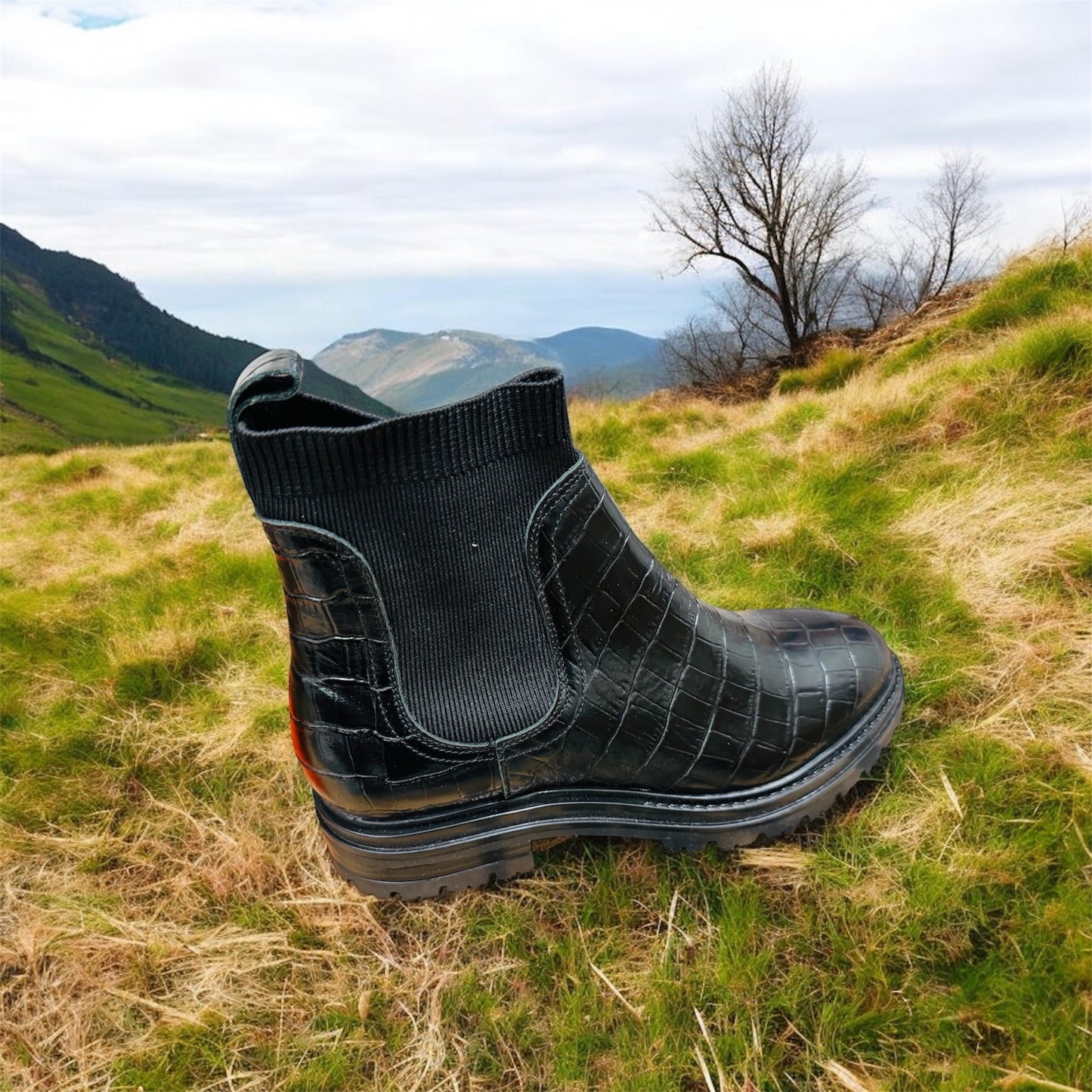 NoGRZ Leder Chelsea Damen Boots M.Colter in Schwarz Herstellernummer: NG_COLTL colblck/Black/39 ( Letzte Stück )